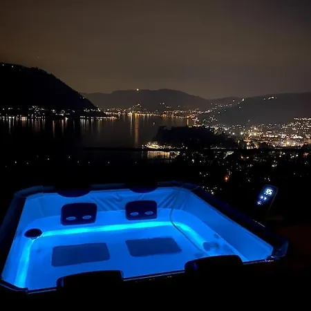 Amazing View With Jacuzzi, Private Garden And Gym * Cernobbio