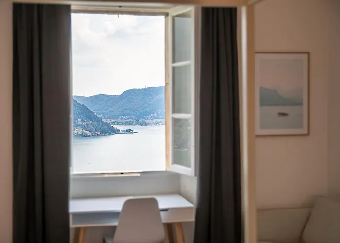 Amazing View With Jacuzzi, Private Garden And Gym 公寓 切尔诺比奥