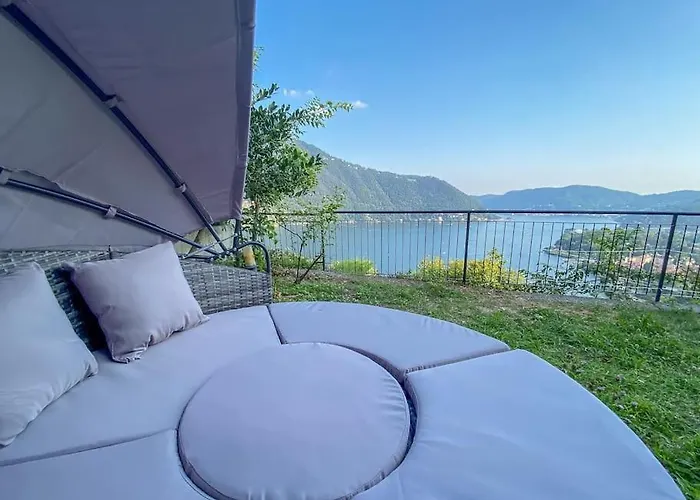 公寓 Amazing View With Jacuzzi, Private Garden And Gym
