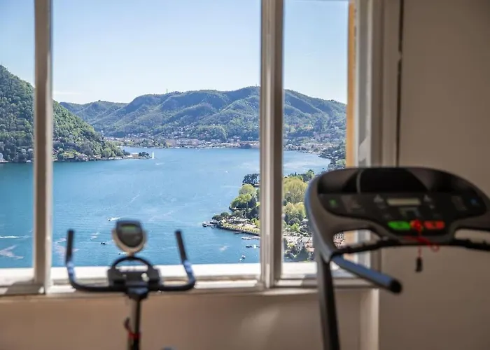公寓 Amazing View With Jacuzzi, Private Garden And Gym